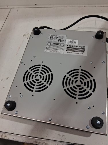 Eurodib CI1800 Induction Cooker Cooktop  - 1800W 120V - Silver (Model: Ci1800 / 1123839) image 6