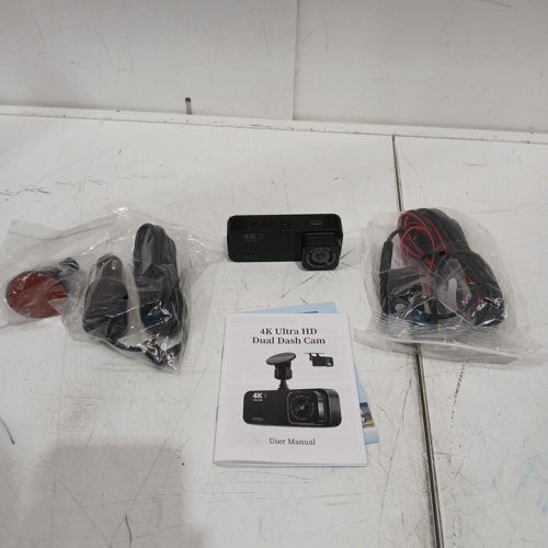 4K WI-FI G-SENSOR night vision  ULTRA HD DUAL DASH CAM - BLACK (MODEL: A4_L6600RC) image 3