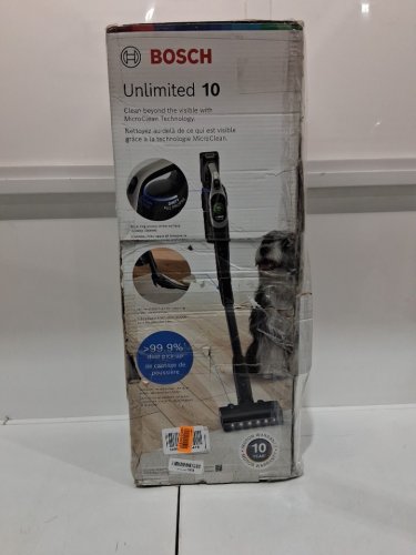 11PC bosch Unlimited 10 Cordless Vacuum - dark cream/Black (model: BCS1041TUC) image 2