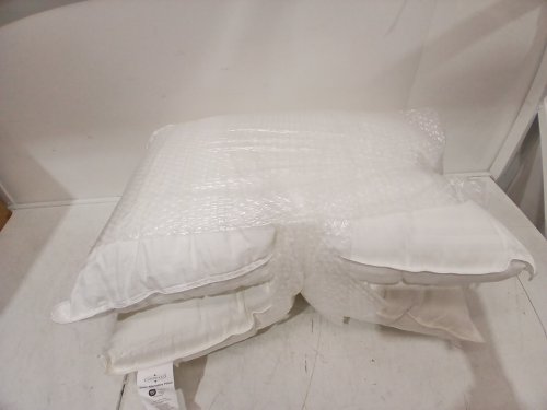 2PK SHERWOOD HOTEL COLLECTION super plush DOWN ALTERNATIVE PILLOW - queen - WHITE image 2