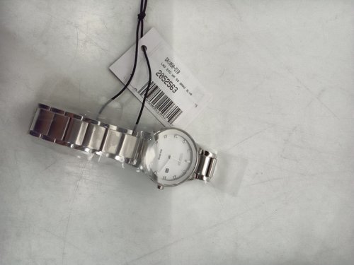 WOMENS CITIZEN axiom diamond dial eco drive watch - 28mm - silver dial / stainless steel (model: ga1050) image 3