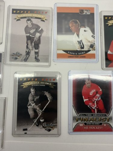 ASSTD GORDIE HOWE HOCKEY CARDS image 7