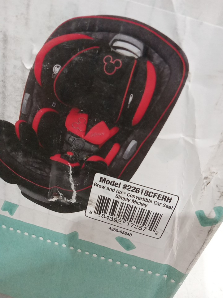 SAFTEY 1st GROW AND GO ALL-IN-1 CONVERTIBLE CAR SEAT - SIMPLY MICKEY - (MODEL: 22618CFERH) image 4