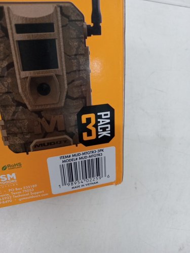 3PK Muddy Mitigator 3.0 Water Resistant Cellular Trail Cam with 80ft detection - 36 megapixel (Model: MUD-MTGTR3) image 4