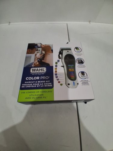 19PC WAHL COLOUR PRO CORD/CORDLESS HAIRCUT AND BEAR TRIM KIT - 2.5HR RUN TIME (MODEL: 1656565 / 3303) image 2