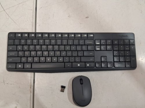 Logitech Wireless Keyboard and Mouse Combo - black (Model: MK235) image 4