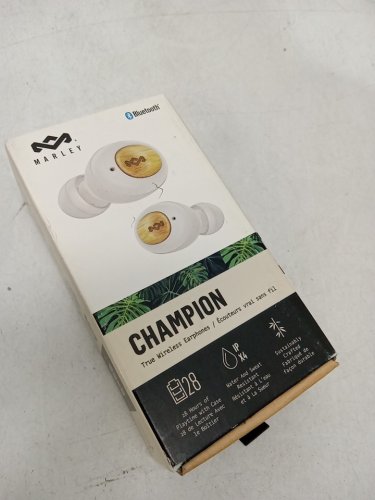 House of Marley Champion True Wireless  Bluetooth Earbuds - White (Model: EM-JE131-CE) image 2