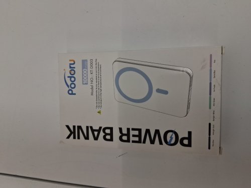 PODORU MAGSAFE MAGNETIC BATTERY PACK WITH TYPE-C CABLE FOR WIRELESS CHARGER - 10000MAH - 15W - BLACK (MODEL: ‎KT-D003) image 4