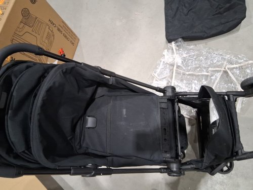 mompush Nexis Ultra-Lightweight One-Second Auto-Fold baby stroller - 50lbs max  - black (model: T523m) image 7