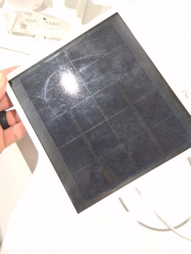 LUTEC MOTION ACTIVATED SOLAR SECURITY LED FLOOD LIGHT - 5000K - 3000LM - WHITE (MODEL: 1937995) image 5