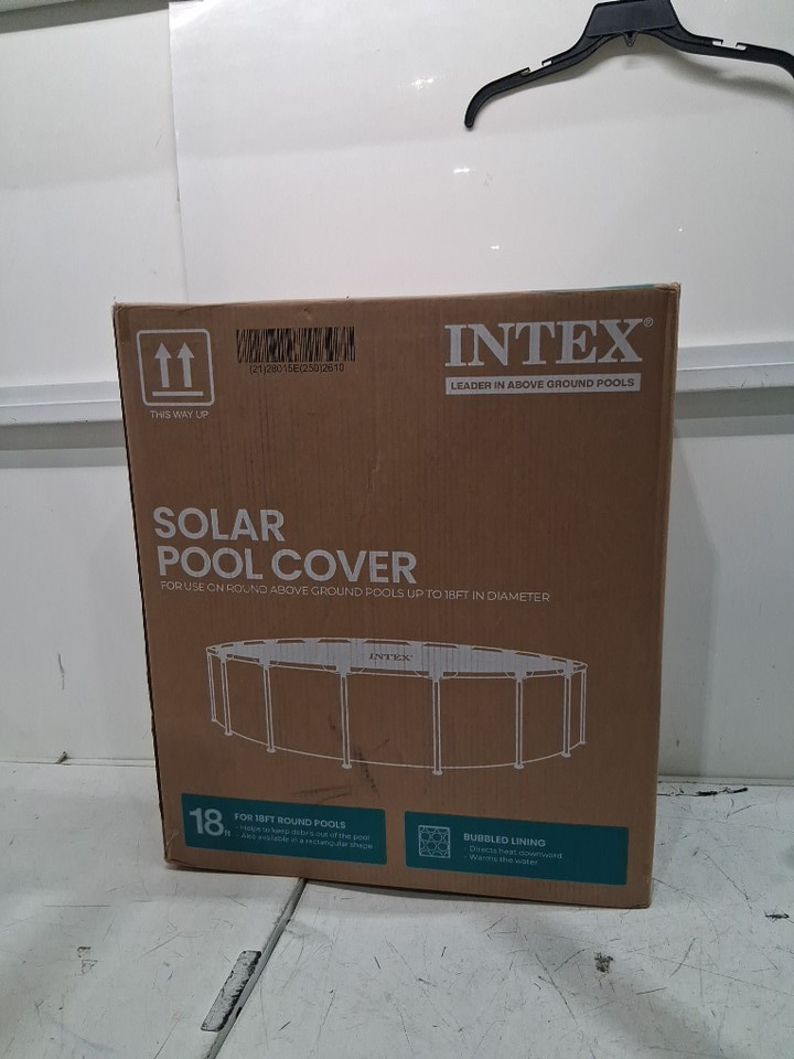 INTEX Solar Pool Cover - 18FT ROUND - BLUE (MODEL: 28015E ) image 3