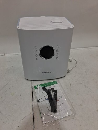 HOMVANA ULTRASONIC WARM & COOL MIST HYYBRID SMART HUMIDIFIER WITH WIFI APP CONNECTION & AROMA TRAY - 6.5L / 861SQ.FT COVERAGE - WHITE/BLACK (MODEL: H111S) image 3