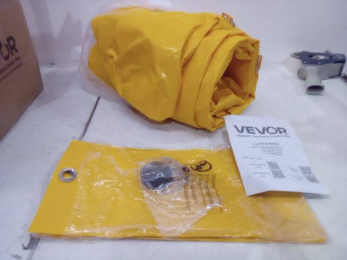 VEVOR Flood Barrier Height Sandbag Alternative - 12FT X 20" - YELLOW/BLACK (model: Flood Barrier 12 ft x 20 in) image 5