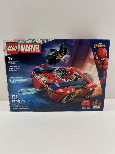 134pc Lego - marvel - spider-man car vs. Venomized Wolverine (76336) image 3