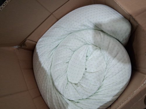 Zinus Foam & Spring CertiPUR-US Certified Pressure Relief Hybrid Mattress - 5" narrow twin - WHITE/green (MODEL: AZ-FMS-5N) image 4
