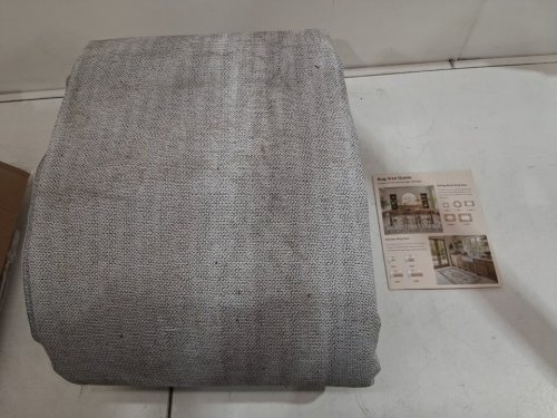 dmoyest abstract farmhouse large soft indoor area rug - 9ft x 12ft - grey image 6