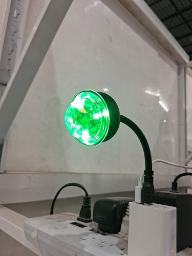 4PK Luditek Mini Sound activated Disco Ball Light with Flexible USB extender - Black / Multicoloured (Model: GT163) image 4