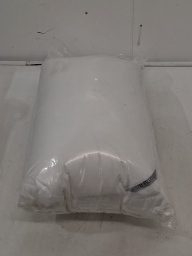 2pk super soft bed pillows - 24" x 16" - white image 2
