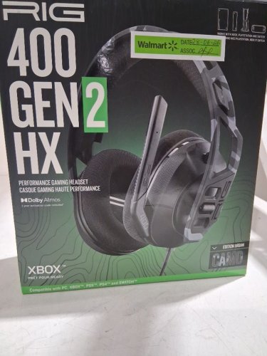 NACON RIG 400 GEN 2 HX WIRED GAMING HEADSET - BLACK image 2