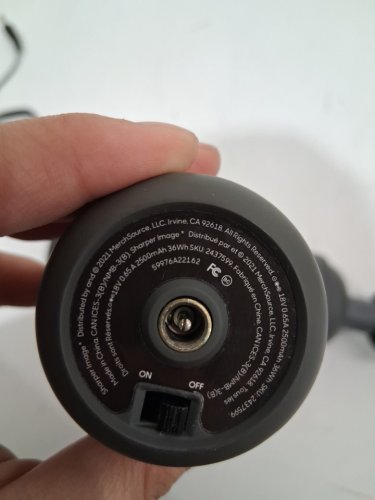 Sharper Image Compact Sport Power Percussion Massager - grey (model: 2437599) image 5