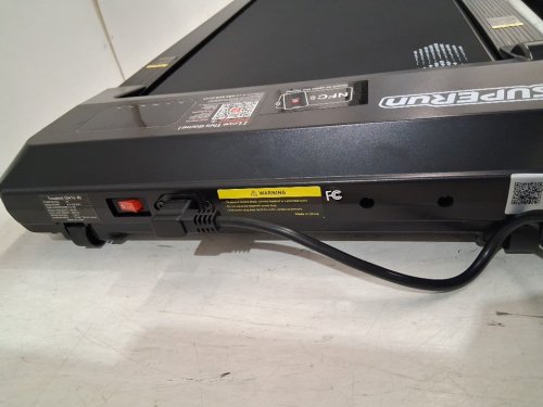 DeerRun Walking Pad Treadmill with Incline - 3.8MPH, 2.5HP, 300lbs cap - Black (Model: BA16-B) image 9