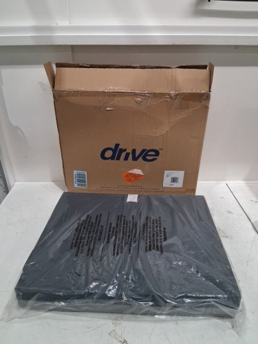Drive Wedge Wheelchair Cushion - 20" x 16" x 3" - Blue / Grey image 3