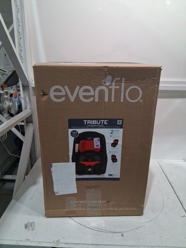 EVENFLO TRIBUTE JUPITER CONVERTIBLE KIDS CAR SEAT - RED/BLACK (MODEL: 38112278C) image 2