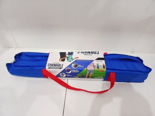 GOSPORTS PORTABLE PVC FRAMED CORNHOLE bean bag toss GAME SET - 3FT X 2FT - BLUE/RED (MODEL: CH-04) image 3
