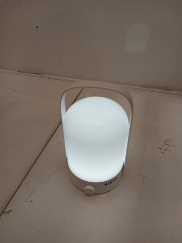 KLEAH Table Lamp Portable Cordless Lantern with 360° Portable Handle - up to 50hrs - white - (model:kn-l6230la) image 4