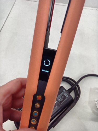 dyson airstrait wet to dry hair straightener - LIMITED EDITION APRICOT/ TOPAZ  (model: ht01) image 8