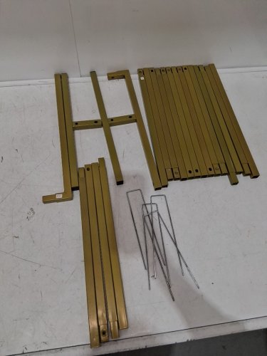 Square METAL Arch Backdrop Stand - 6.6FTx 6.6FT - GOLD (MODEL: hqgm66ft) image 3