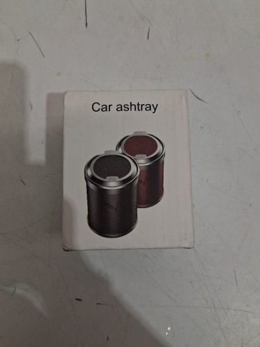 CAR ASHTRAY WITH LED LIGHT - BLACK (MODEL: YHG-B18) image 2