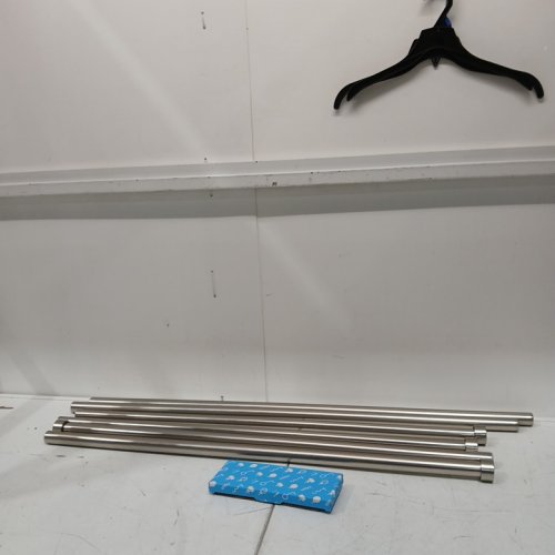 2pk Umbra Curtain Rod - 38"-108" - nickel (model: 1881747) image 3