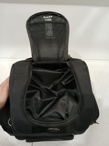 Milwaukee Leather Black Medium Motorcycle Textile Sissy Bar Travel Bag - 4" x 8" x 6" - Black - (Model-SH682) image 6