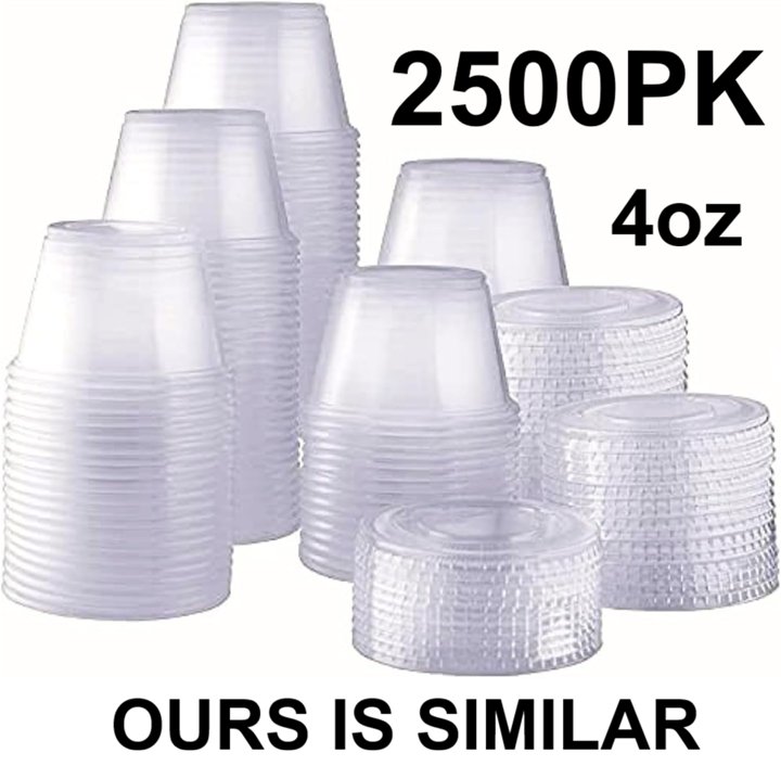 2500PK QNP SUPPLIES PLASTIC DISPOSAB… | King of the North Auction