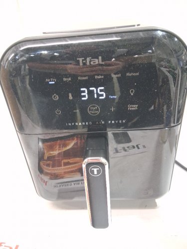 t-fal infrared heat technology air fryer - 5L / 5.3QT - black - (Model: 1991991) image 4
