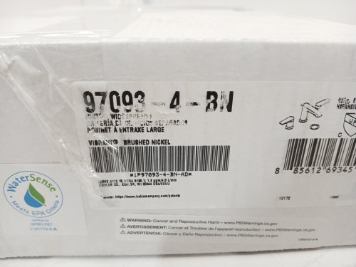 Kohler Bathroom Sink Faucet - Silver (Model: K-97093-4-bn) image 6