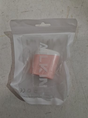 AILKIN USB-C WALL CHARGER - 20W - PINK/WHITE image 3