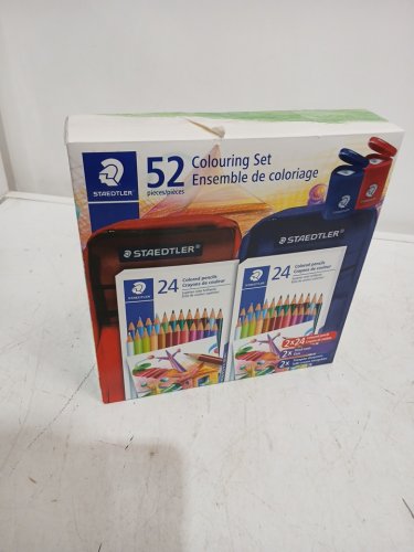 51PC STAEDTLER colouring pencil set - with pencil cases and sharpeners - assorted colours (model: 2464444) image 3
