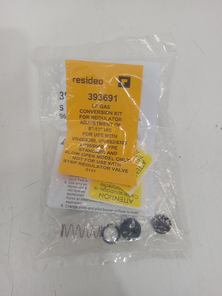 resideo Natural Gas To LP Conversion Kit (model: 393691) image 2