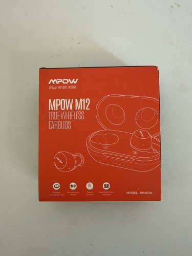 MPOW TRUE WIRELESS BLUETOOTH EARBUDS - BLACK (MODEL: BH463A) image 2