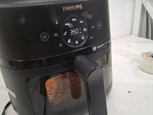 philips 2000 series 13 function COMPACT airfryer with COOKING WINDOW & rapid air technology - 6.6QT - BLACK (MODEL: NA230/00) image 4