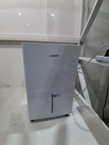 GLOWELLS DEHUMIDIFIER - 1500 SQ. FT DEHUMIDIFIER WITH SMART HUMIDITY CONTROL - 3 MODES - 24 HOUR TIMER AND QUIET MODE - WHITE (MODEL: PD12A) image 3
