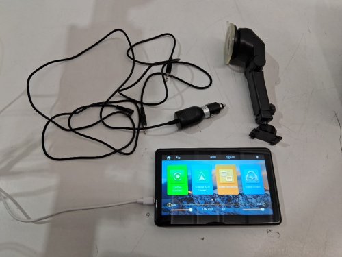 Touchscreen Wireless Car Stereo with Apple Carplay and Android Auto - 7" - black image 2