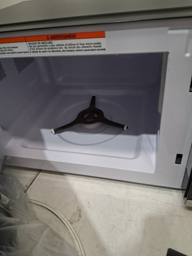 CHEFMAN 10 power levels eco mode child safety lock countertop microwave - 1000W - 1.1 cu.ft - stainless steel - (MODEL:RJ55-SS-11-CK-CA) image 4