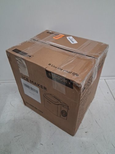 EUHOMY Countertop Ice Maker Machine - MAKES 26LB/Day - BLACK (MODEL: im-06d/IM001-Bbl-CAEH) image 2