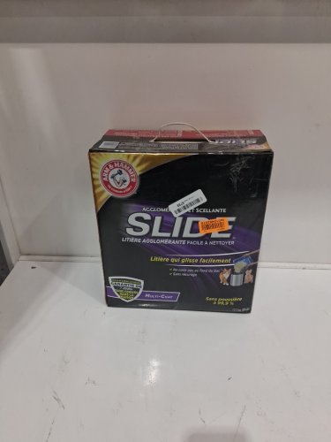 ARM AND HAMMER CLUMP & SEAL SLIDE 99.9% DUST FREE NON-STOP ODOUR CONTROL CAT LITTER - 20LBS image 2