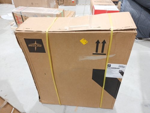 MEDLINE GUARDIAN K1 WHEELCHAIR - 300LB CAP - BLACK (MODEL: K1166N22S) image 2