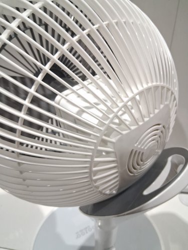 Woozoo 360° Pedestal 12-SPEED Air Circulator - ADJUSTABLE HEIGHT 21" TO 40" - WHITE (Model: STF-360DC/1747373) image 5