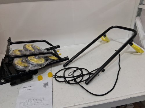 garvee heavy duty stair climber - 440lbs capacity - black/yellow (model: pls-333j15qv) image 3